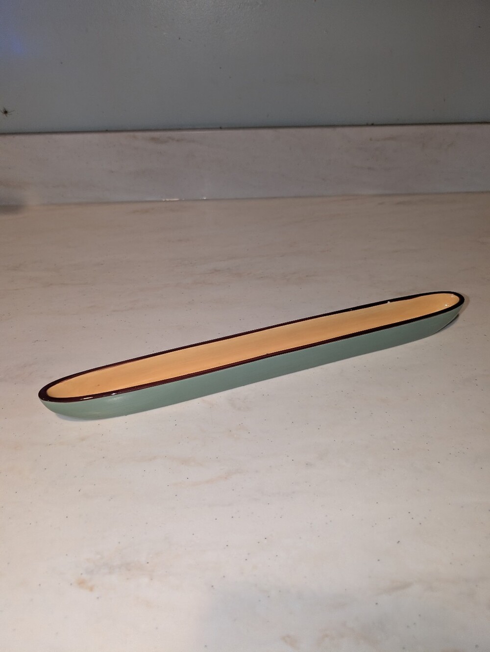 Crate & Barrel Kalamata Olive Boat